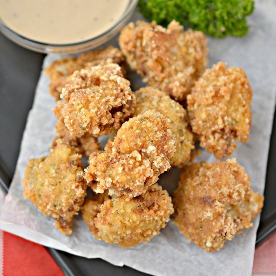 Crispy Keto Cauliflower Bites