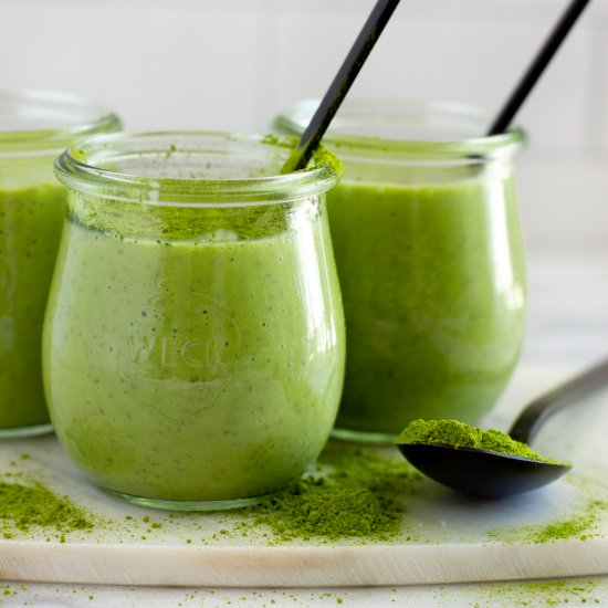 Matcha Chia Pudding