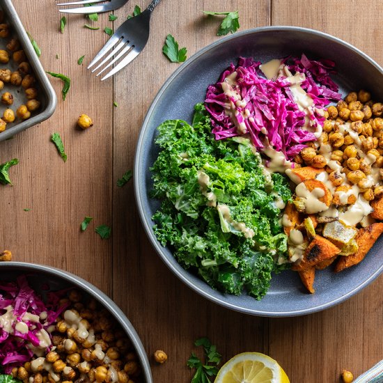 Healthy Vegetarian Buddha Bowl