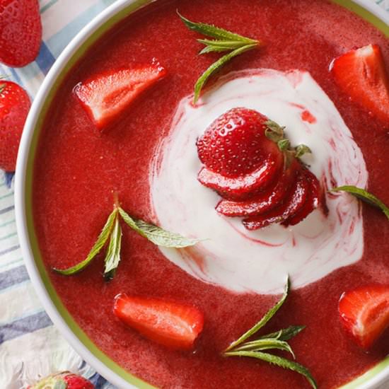 Strawberry Soup