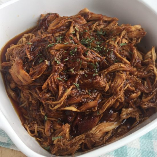 Sweet BBQ Crockpot Chicken