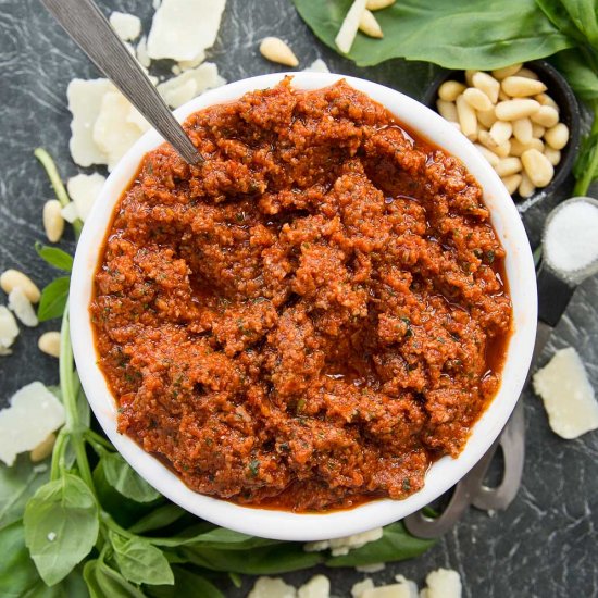 Sun Dried Tomato Pesto