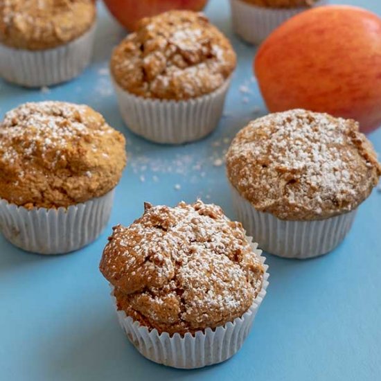 Paleo Apple Cinnamon Muffins