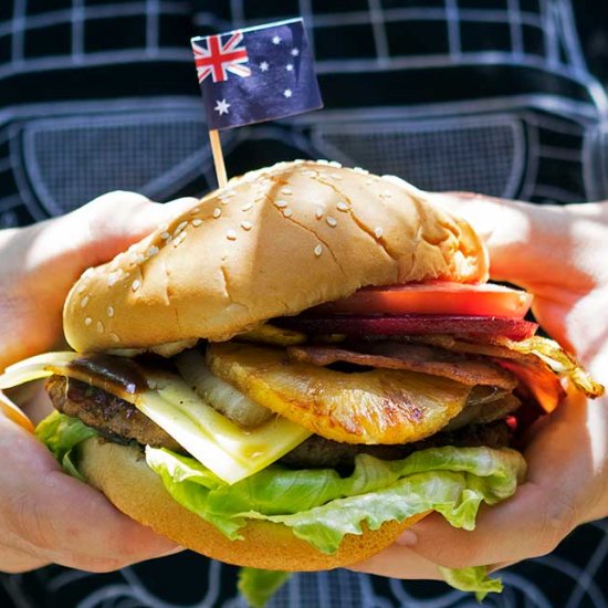 Aussie Burgers with the lot