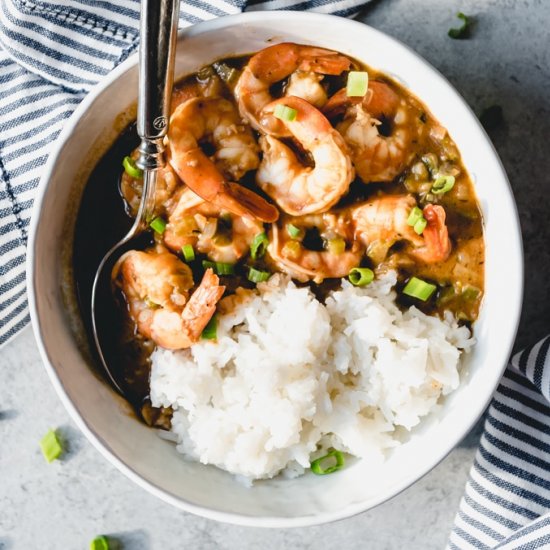 SHRIMP ÉTOUFFÉE