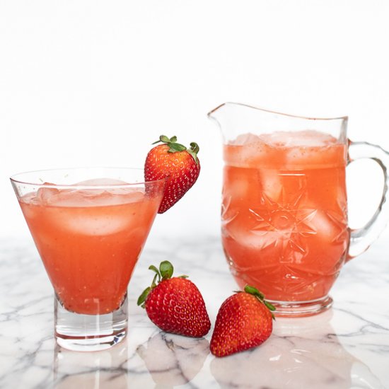 Easy Strawberry Margaritas