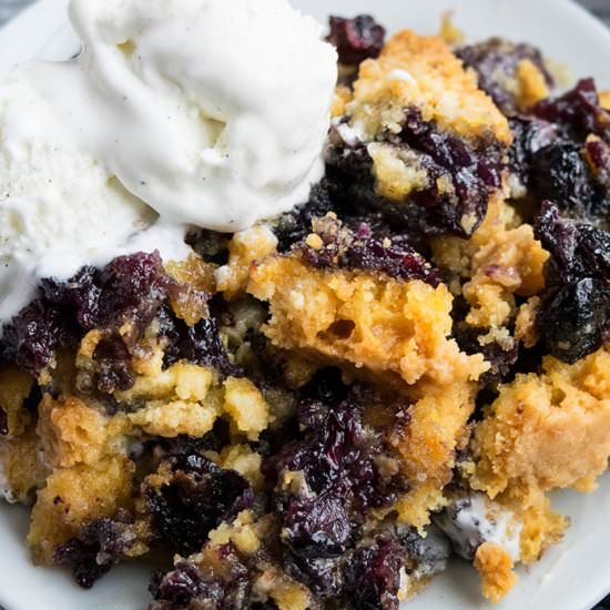 Blueberry Dump Cake