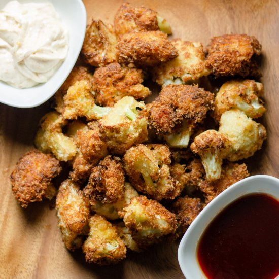 Crispy Fried Cauliflower Bites