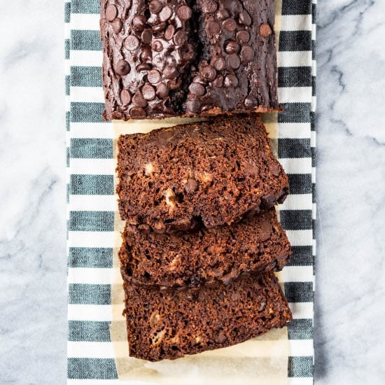 Double Chocolate Banana Bread