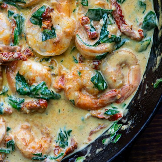 CREAMY TUSCAN SHRIMP