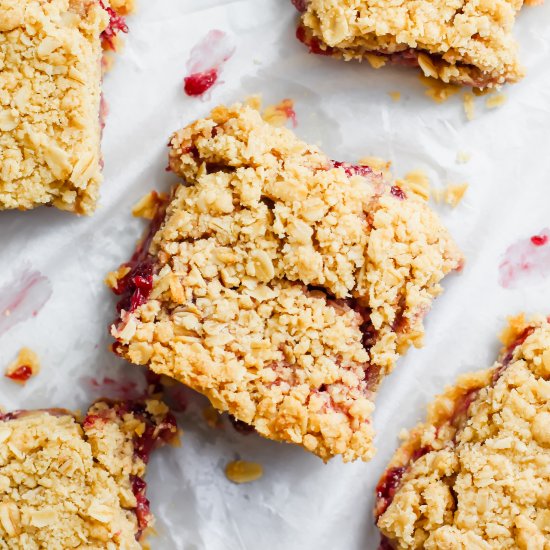 Blackberry Oatmeal Bars