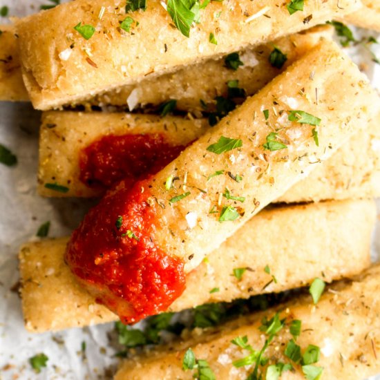 Italian Herb Breadsticks