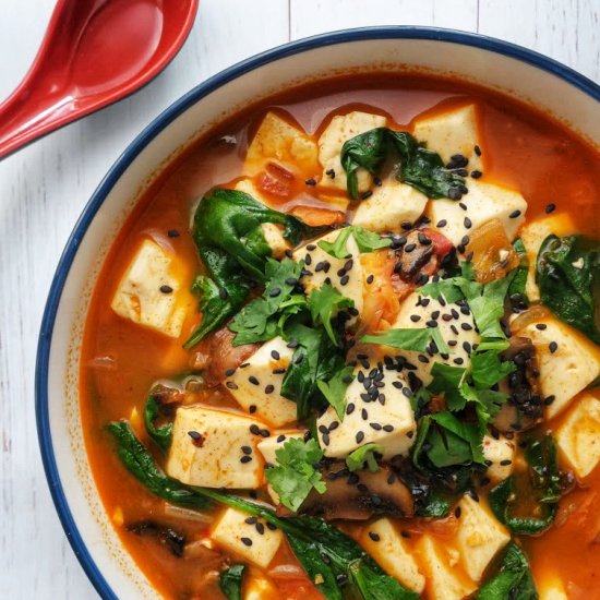 Korean Spicy Tofu Stew