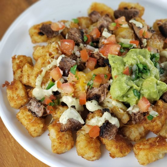 carne asada totchos