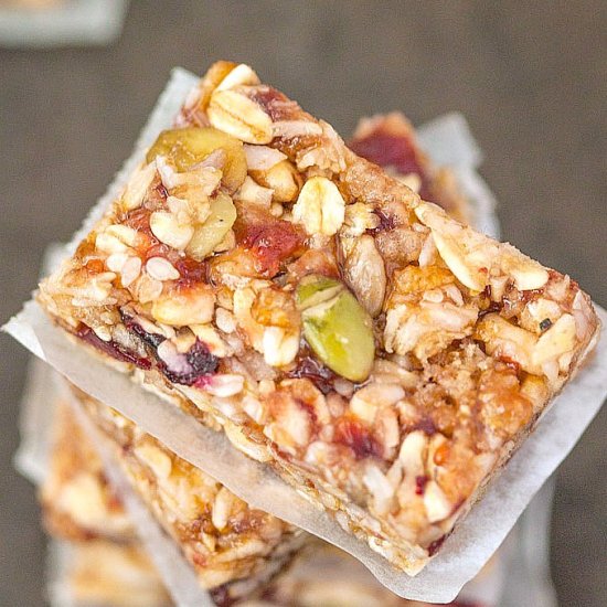 No Bake Granola Bars