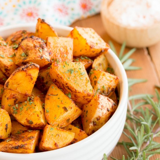 Paprika Oven Roasted Potatoes