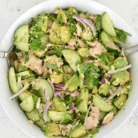 Avocado Tuna Salad