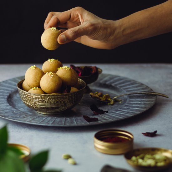 Almond Ladoos|Bliss balls