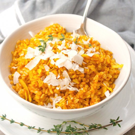 Turmeric Rice with Coconut