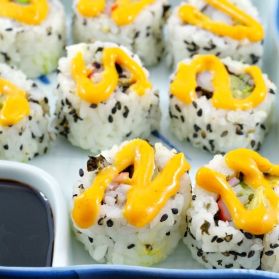 Homemade California Rolls (sushi)