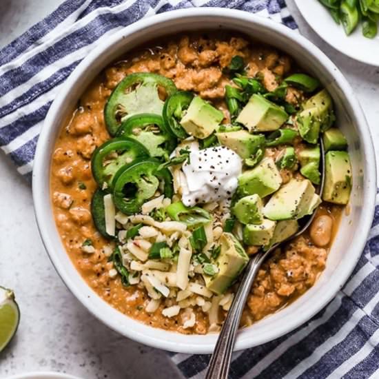 White Bean Turkey Chili