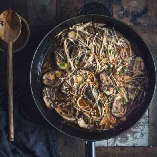 Spicy Eggplant Stir-fry