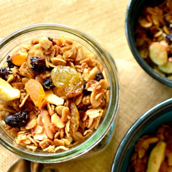 Sweet and Salty Granola