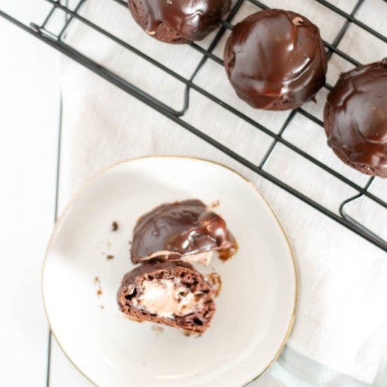 Chocolate Cream Puffs