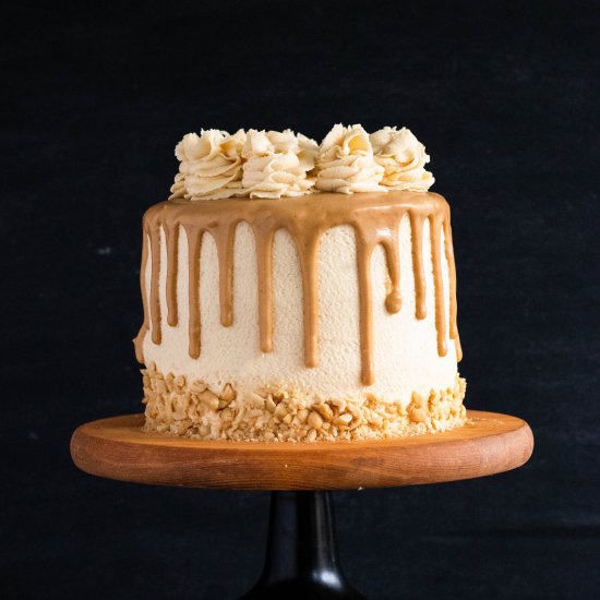 Vanilla Peanut Butter Cake