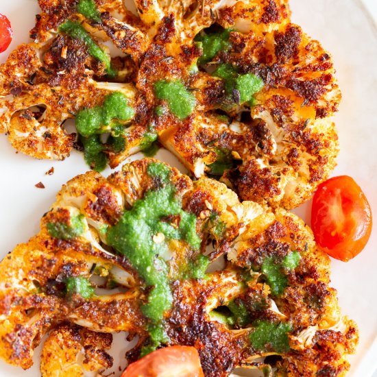 Cajun Roasted Cauliflower