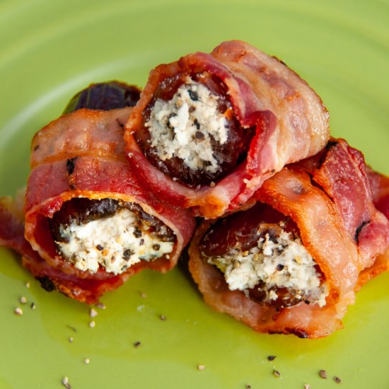 Goat Cheese Stuffed Dates