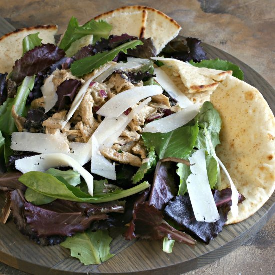 Tahini Chicken Caesar Salad