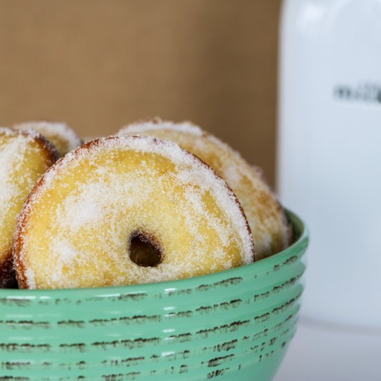 Baked Sugar Donuts