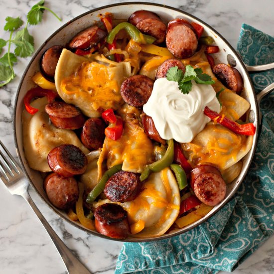 Pierogi Skillet