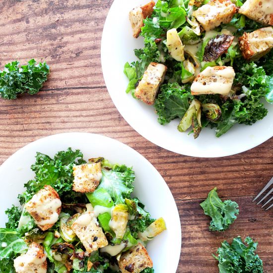 Kale Caesar Salad