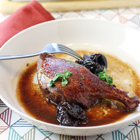 Red-Wine Braised Duck