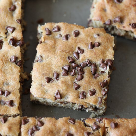 Sheet Pan Chocolate Banana Cake