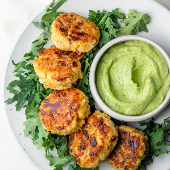 Crispy Quinoa Patties