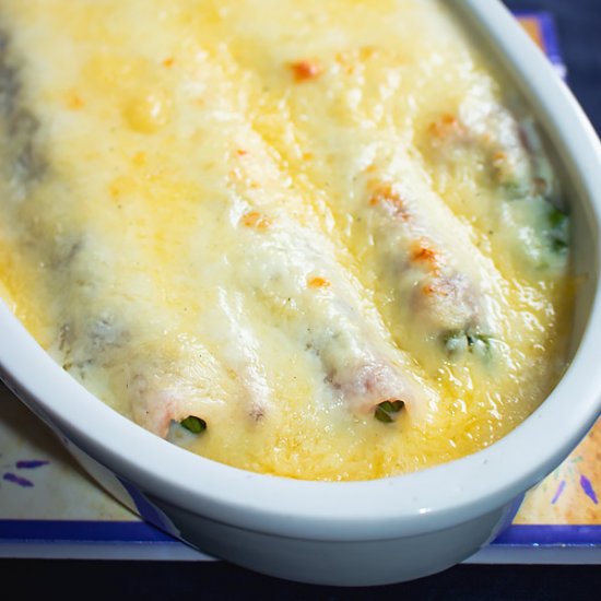 Ham asparagus casserole