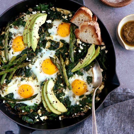 Green Shakshuka