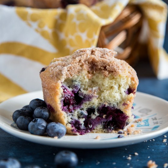 Buttermilk Blueberry Muffins