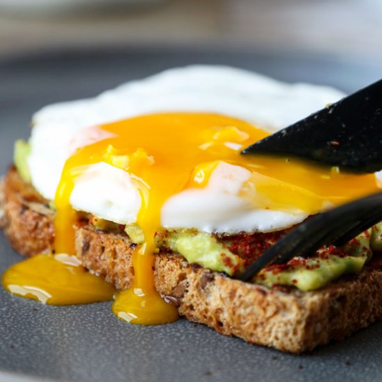 Smoky Avocado Toast With Miso