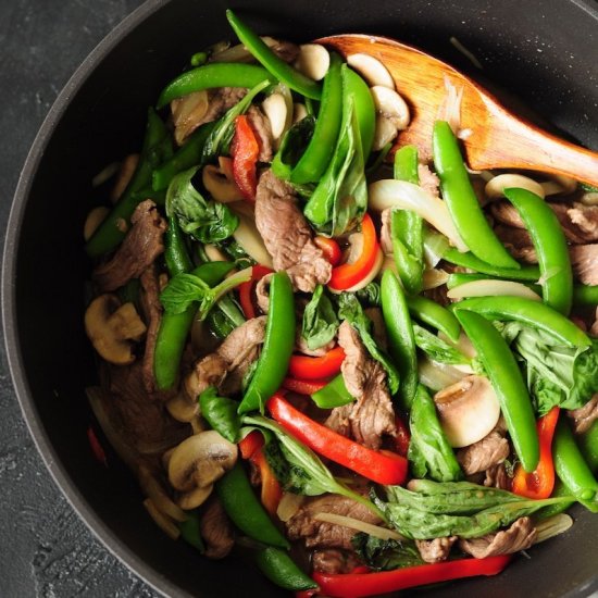 Thai Beef Stir Fry