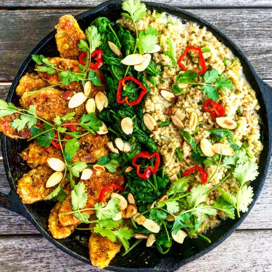 vegan coconut curry chick’n tenders