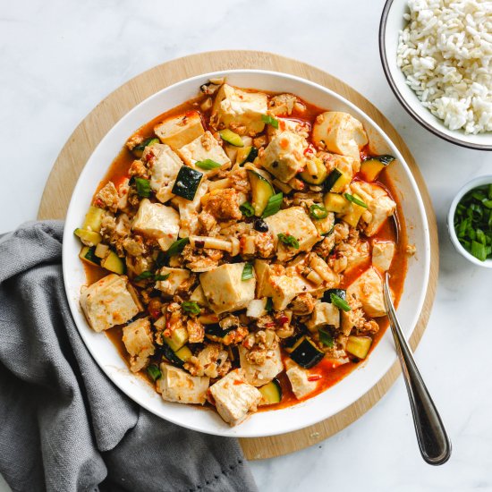 vegan mapo tofu