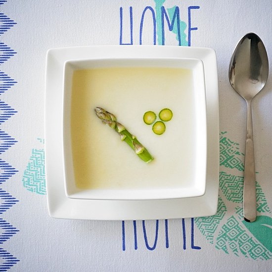 White asparagus soup