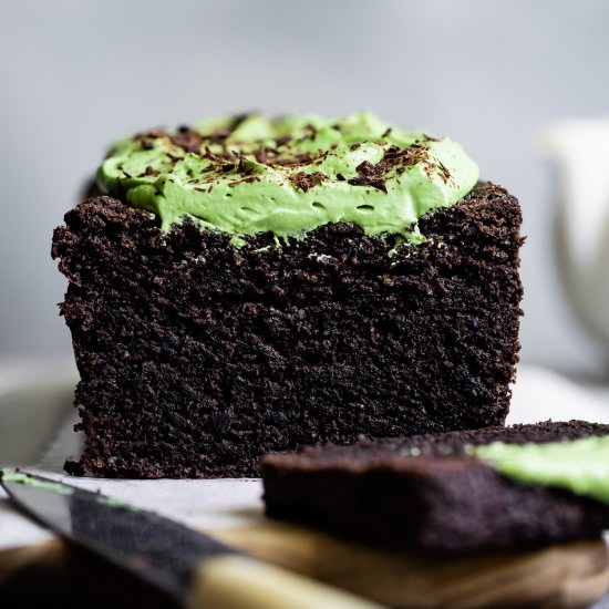 Chocolate Black Sesame Cake