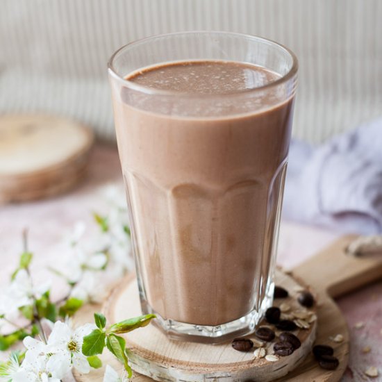 Coffee banana smoothie