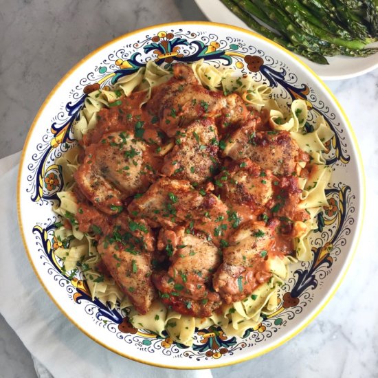 Chicken Paprikash