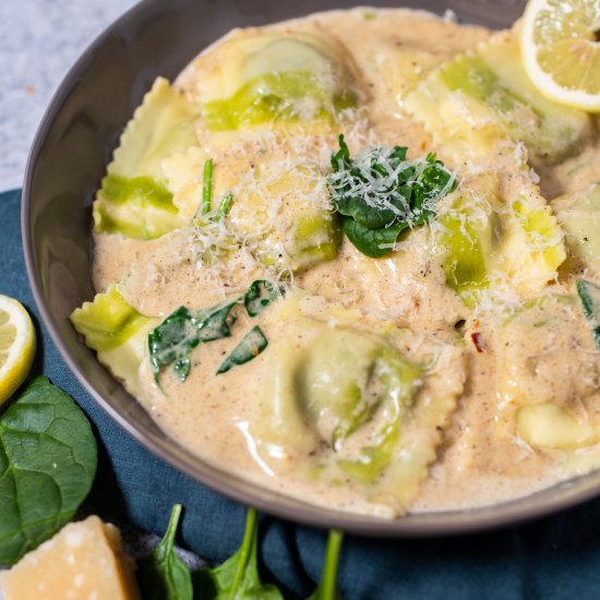 Brown Butter Cream Sauce Pasta